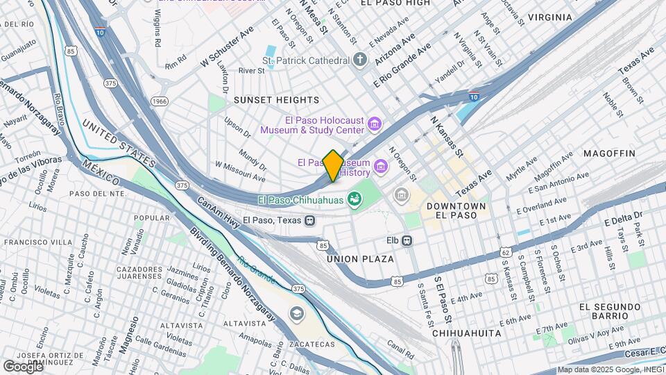 521 W Missouri Ave Map and Location Details