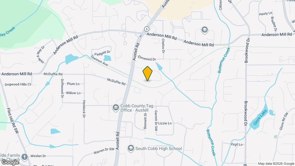 1760 Fairview Cir Map and Location Details