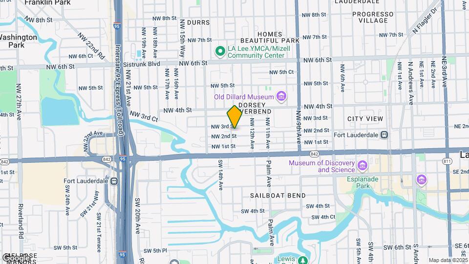 210 NW 14th Ave Map and Location Details