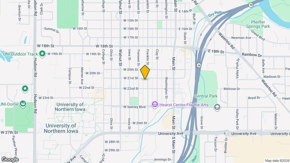 2109 Franklin St Map and Location Details