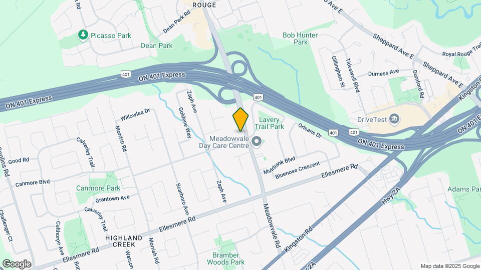 812 Meadowvale Rd Map and Location Details
