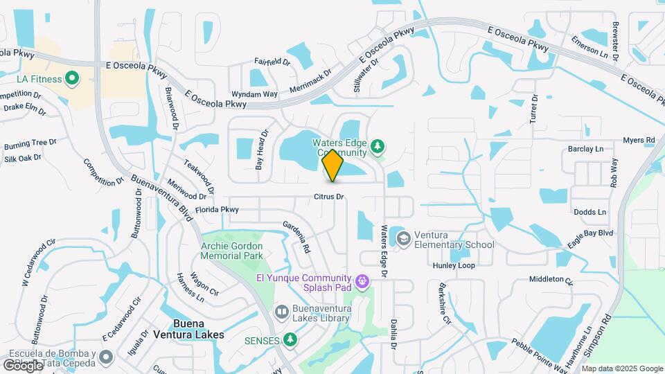 327 Blue Bayou Dr Map and Location Details