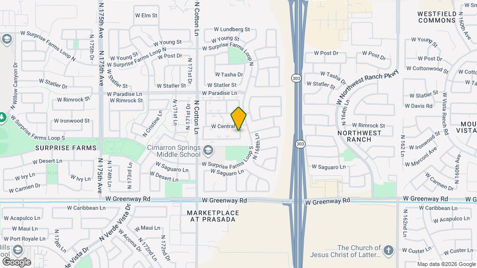 16910 W Marconi Ave Map and Location Details