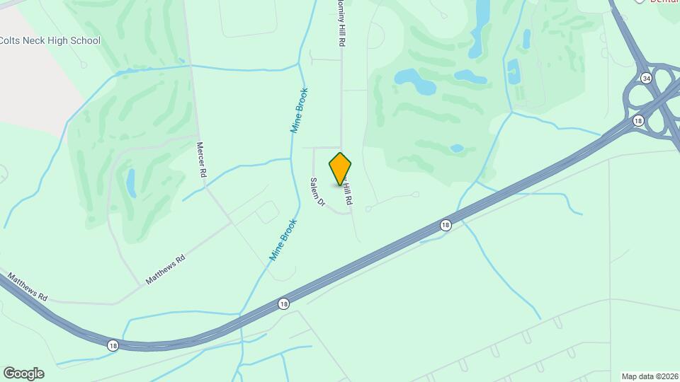 100 Hominy Hill Rd Map and Location Details