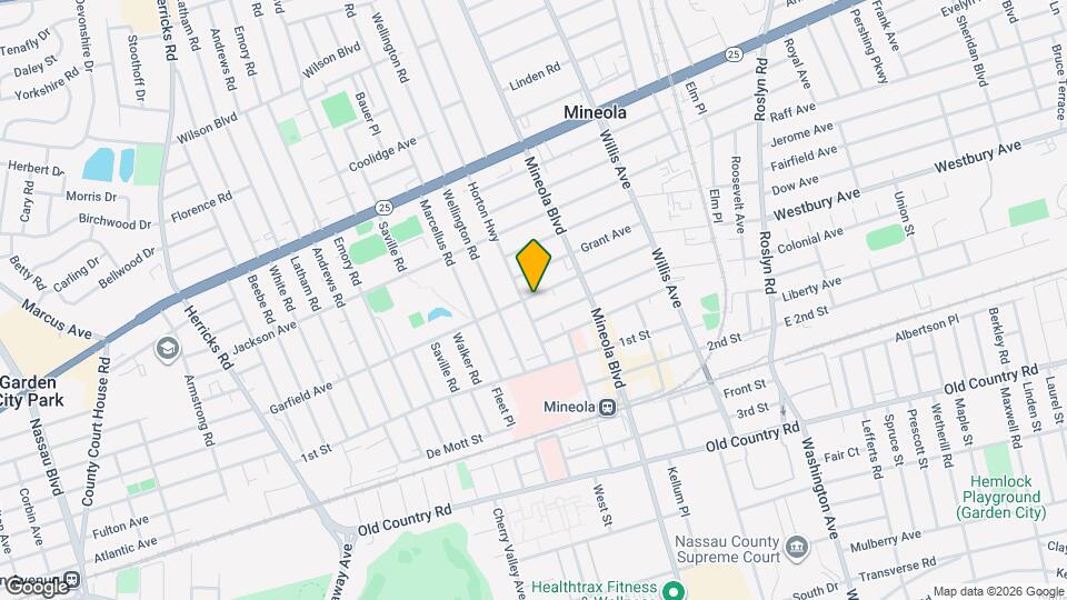 245 Garfield Ave Map and Location Details