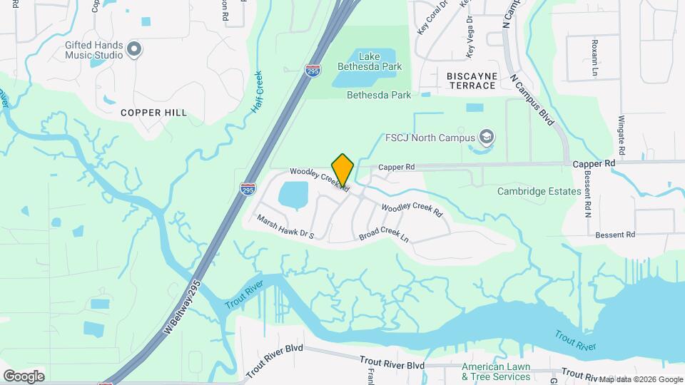 4334 Woodley Creek Rd Map and Location Details