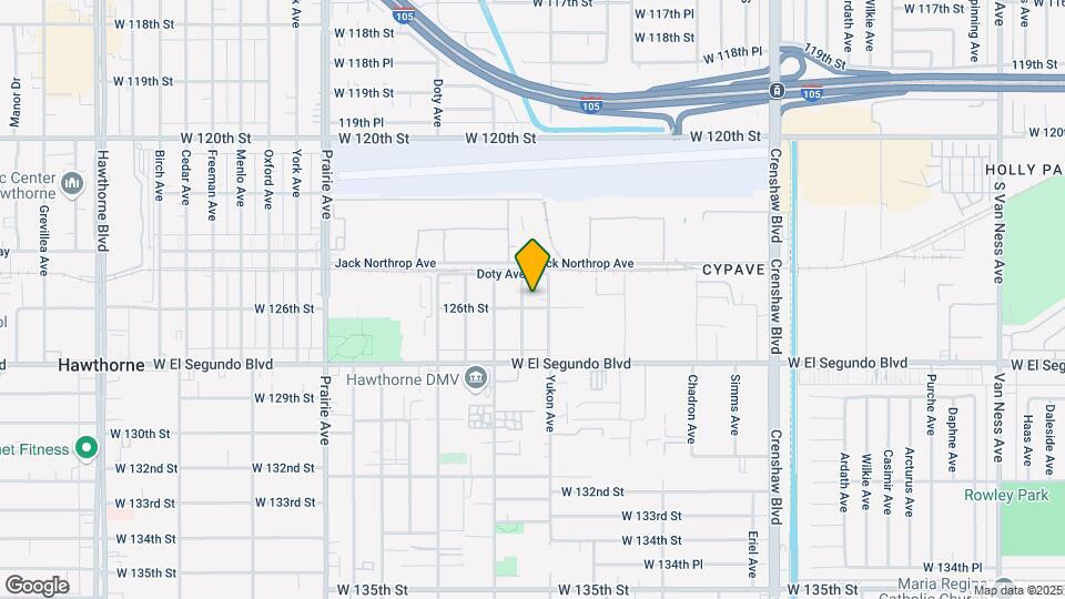 12526 Cranbrook Ave Map and Location Details