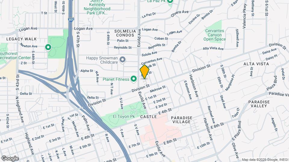 2313 Gardenia Way, Unit 3-3-105 Map and Location Details