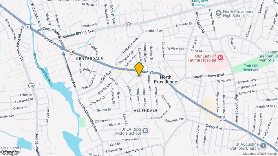 24 Whipple Ave Map and Location Details