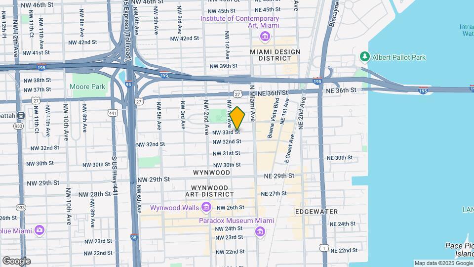 70 NW 33rd St Map and Location Details