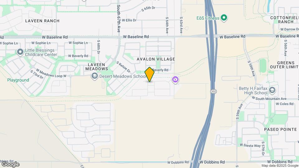 8133 S 64th Ln Map and Location Details