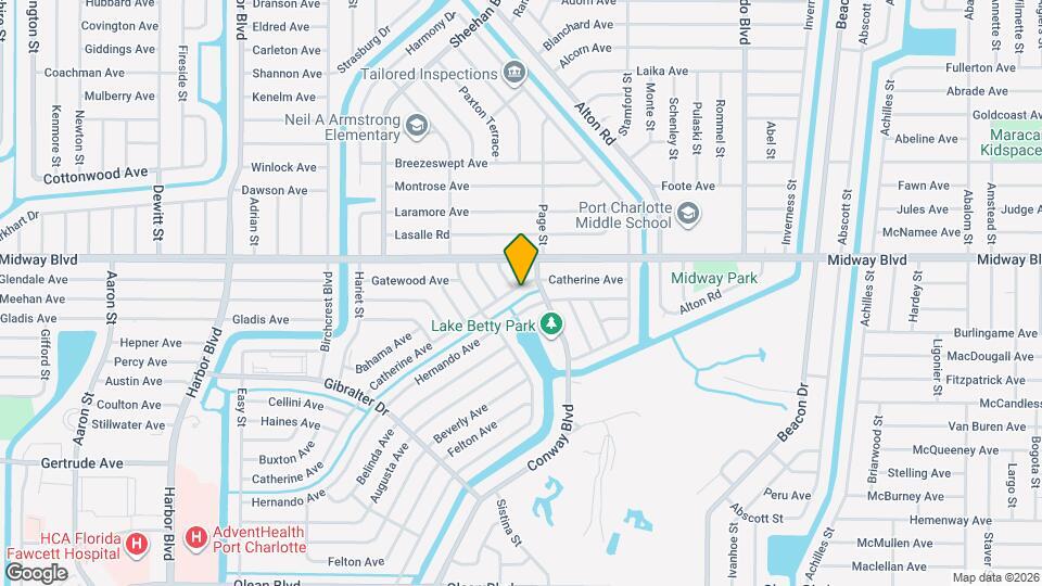 22363 Catherine Ave Map and Location Details