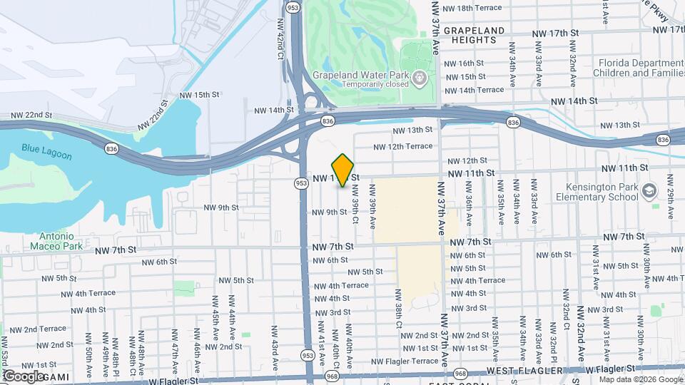 951 NW 40th Ave, Unit B1 Map and Location Details