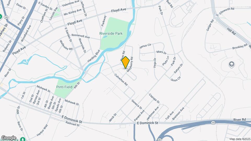 415 Mayberry Rd Map and Location Details