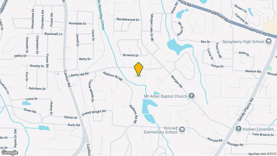 1194 Liberty Hill Rd Map and Location Details