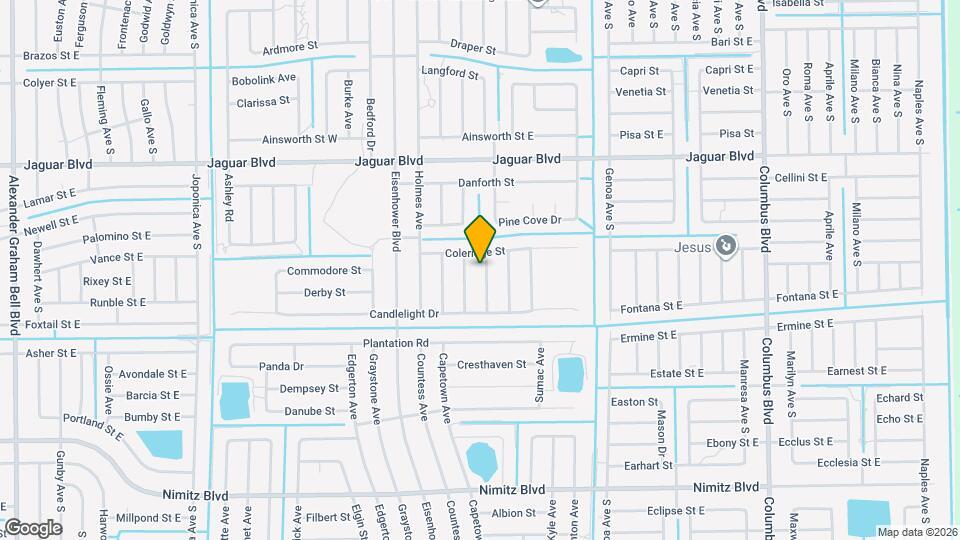 852 Belden Ave Mapa y Detalles de la Ubicación