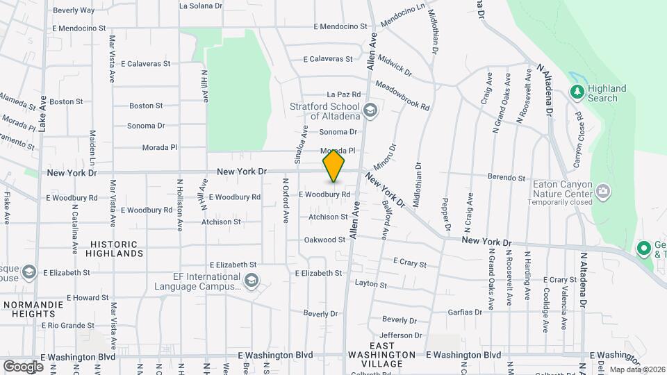 1785 E Woodbury Rd, Unit 1785 Map and Location Details