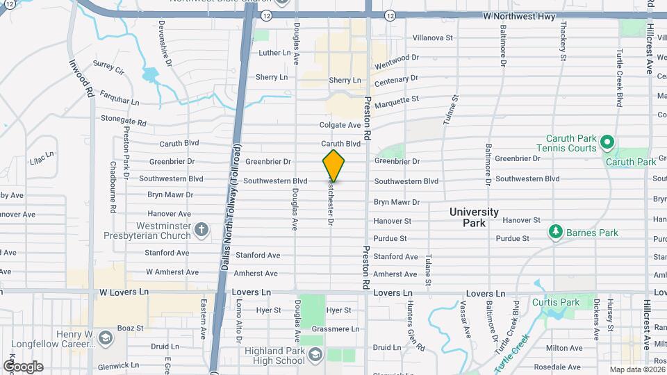 4137 Southwestern Blvd Map and Location Details