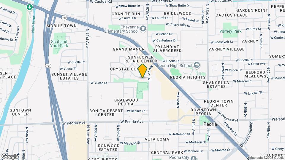 8735 W Christopher Michael Ln Map and Location Details