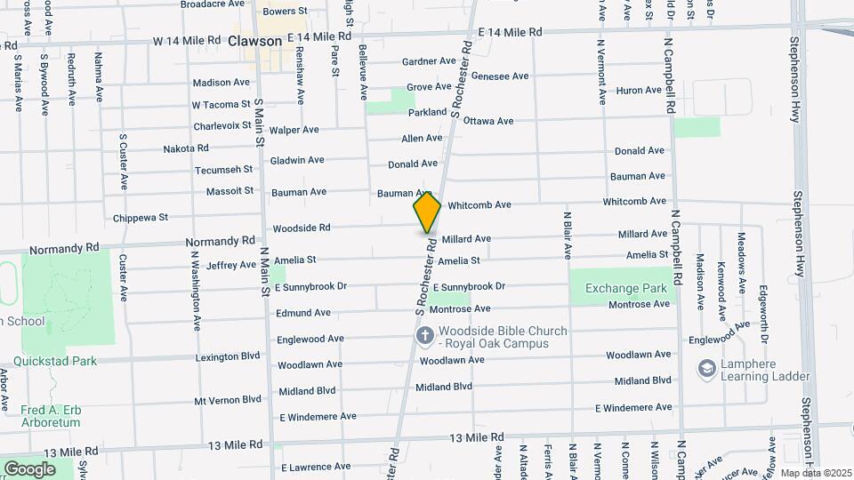 4117 Rochester Rd Mapa y Detalles de la Ubicación