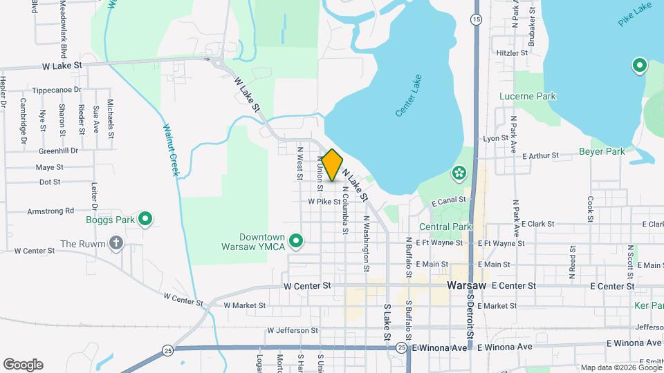 415 Perry St, Unit A Map and Location Details