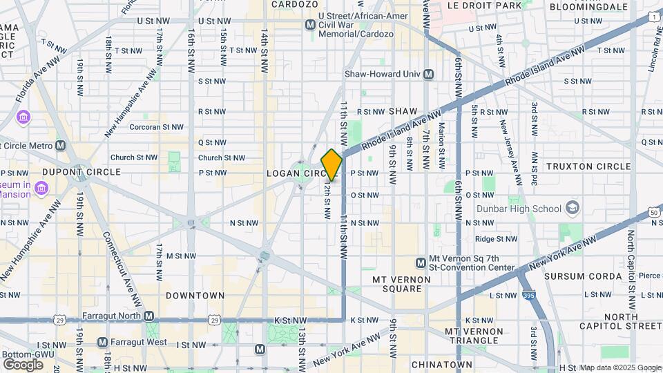 1403 12th St NW Map and Location Details