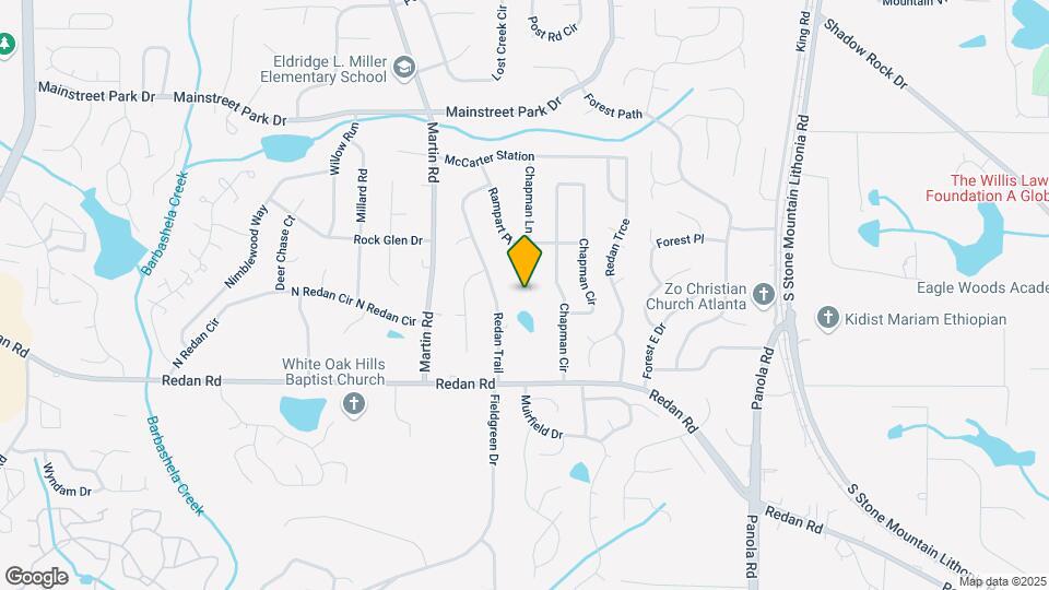 1070 Chapman Ln Map and Location Details