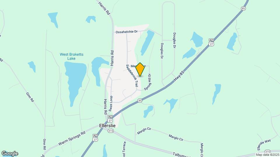 453 Saddlebrook Trail Map and Location Details