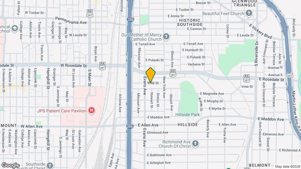 914 Irma St Map and Location Details