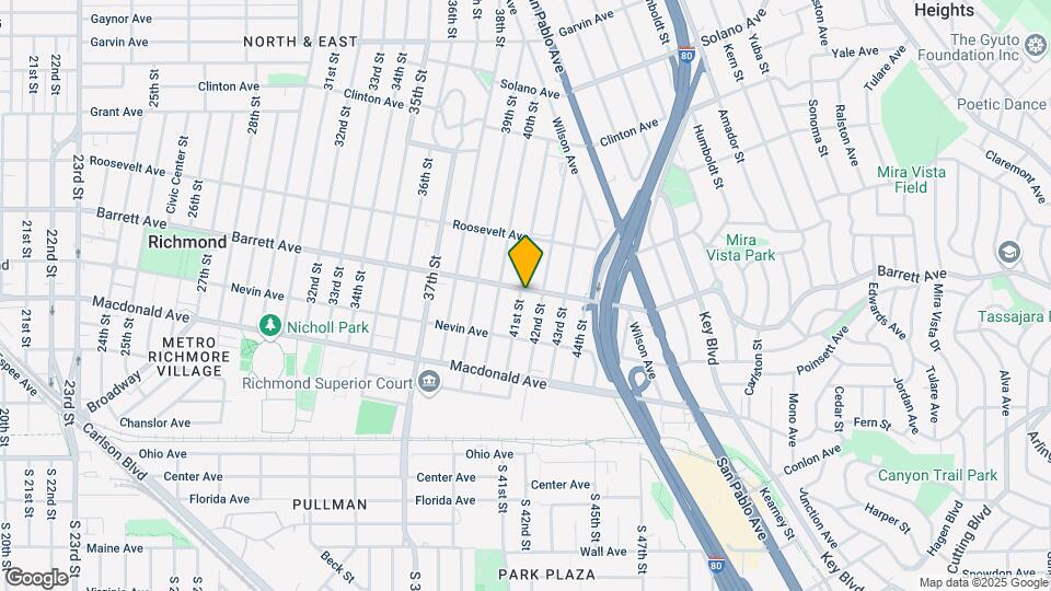 4100 Barrett Ave Map and Location Details