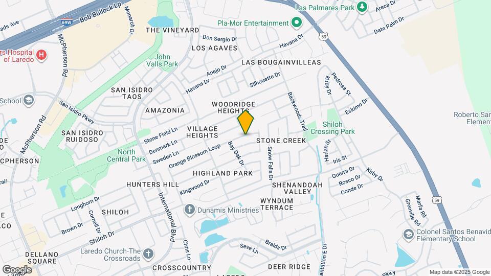 1913 Orange Blossom Loop Map and Location Details