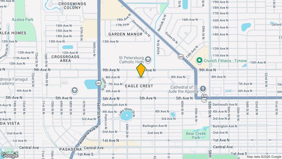 6326 8th Ave N Map and Location Details