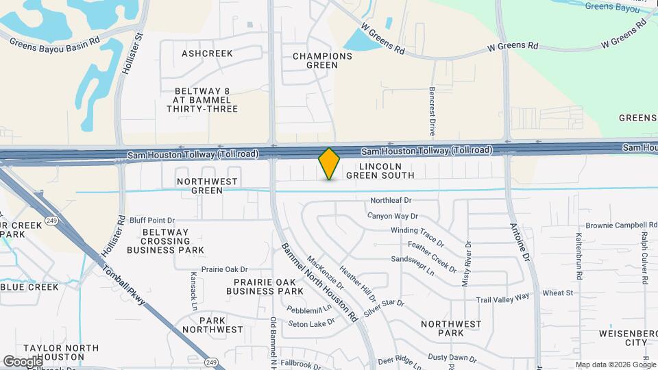 7227 Greenyard Dr Map and Location Details