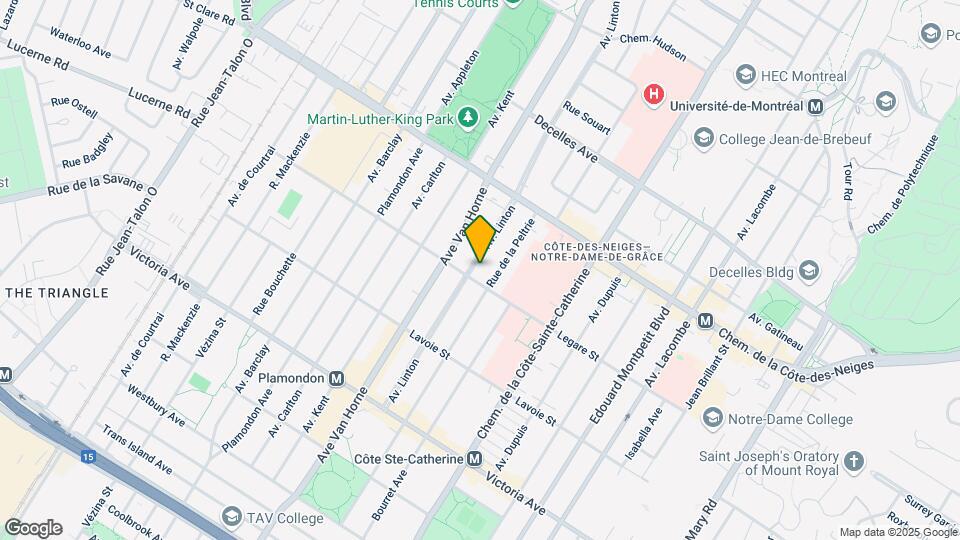 3930 Linton Av Map and Location Details