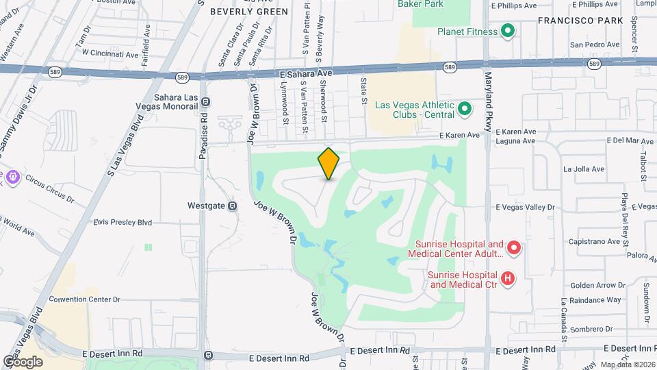 2822 Loveland Dr Map and Location Details