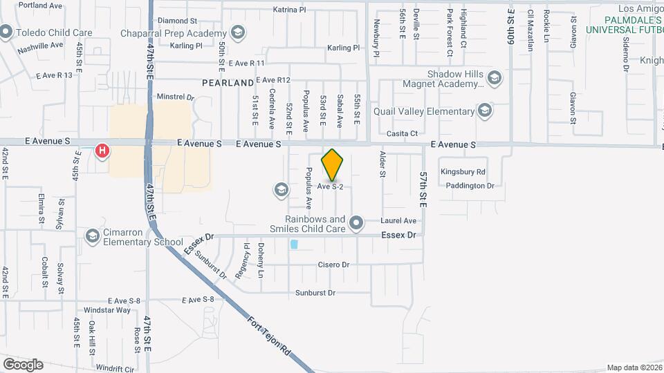 5320 E Ave R 11 Map and Location Details