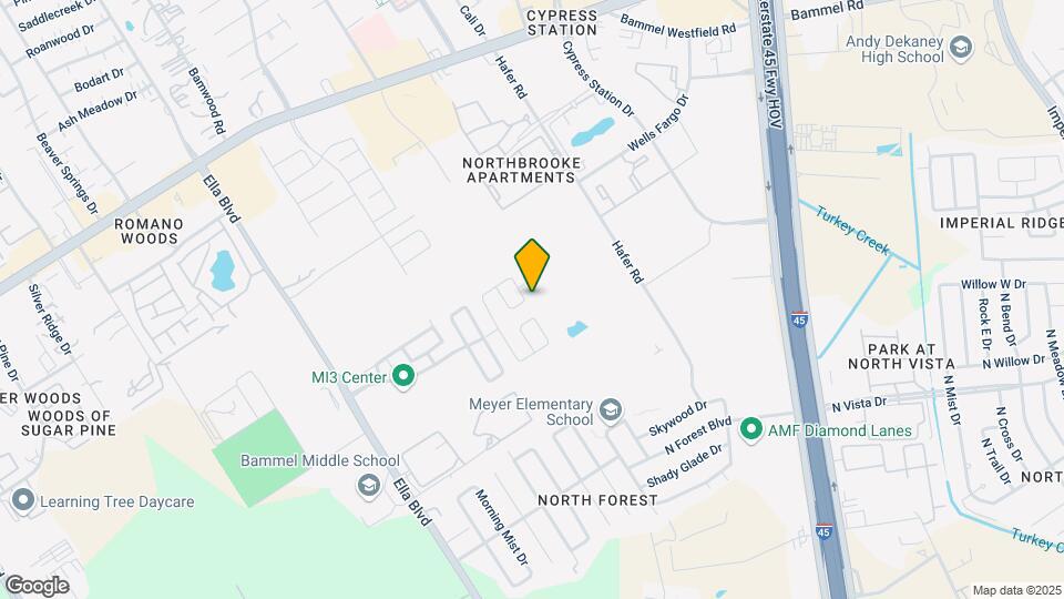 16602 Hodgefield Ln Map and Location Details