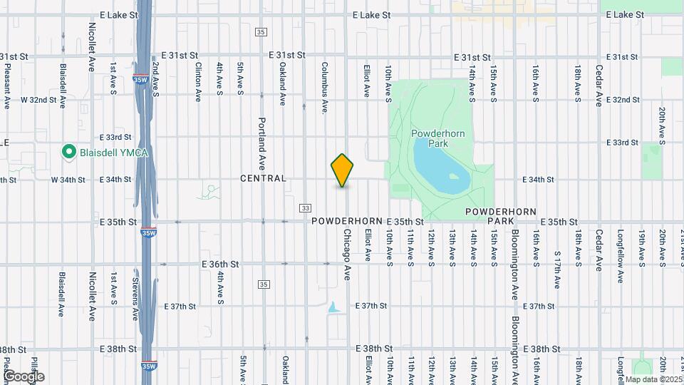 3412 Chicago Ave Map and Location Details