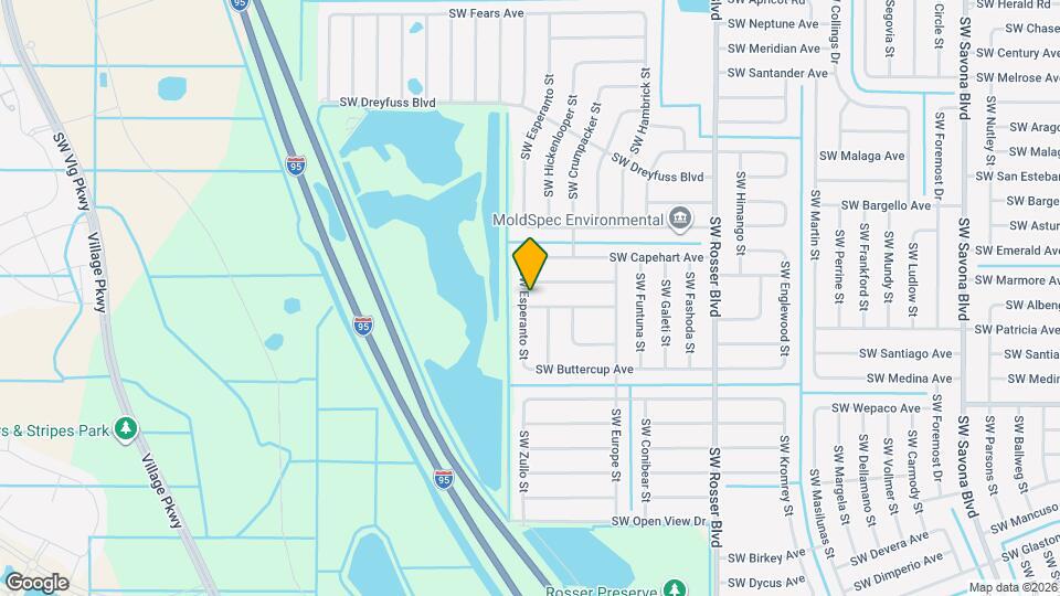 1897 SW Citation Ave Map and Location Details