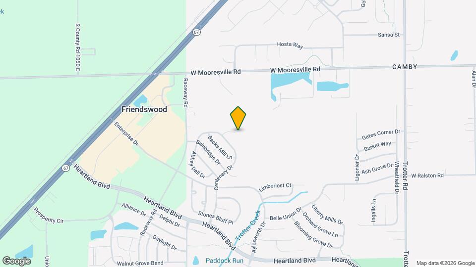 9045 Centenary Ct Map and Location Details