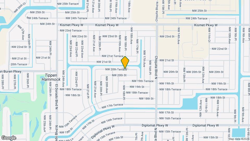 1814 NW 20th Ter Map and Location Details