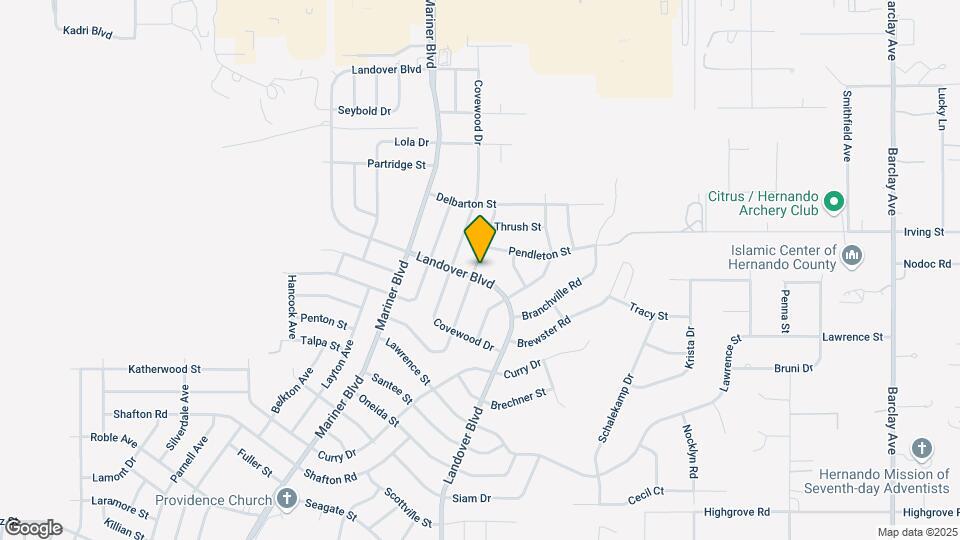 6472 Grapewood Rd Map and Location Details