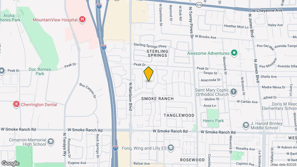 2616 Camphor Tree St Map and Location Details