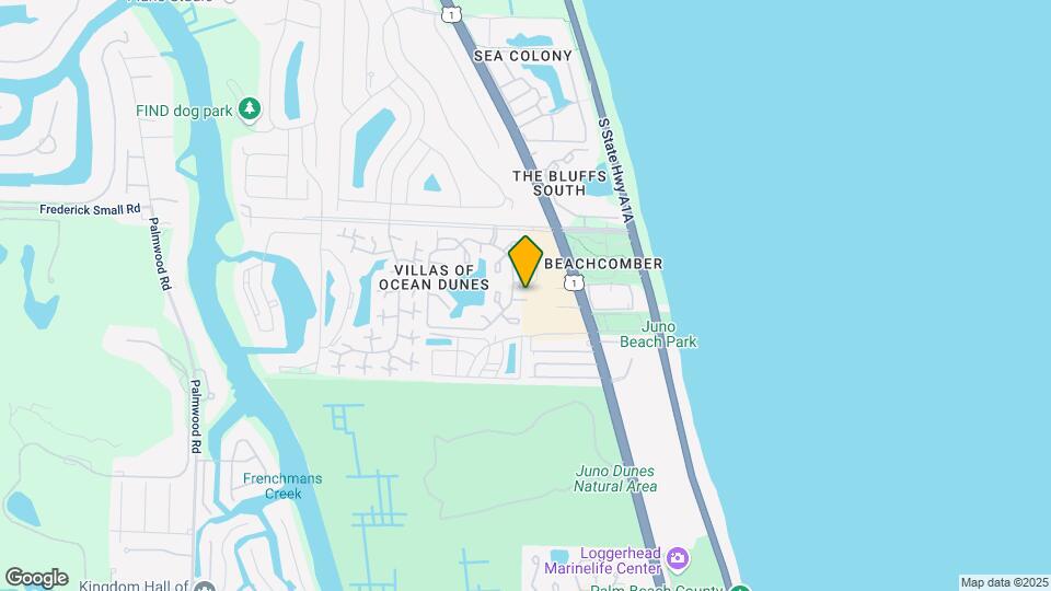 505 Ocean Dunes Cir Map and Location Details