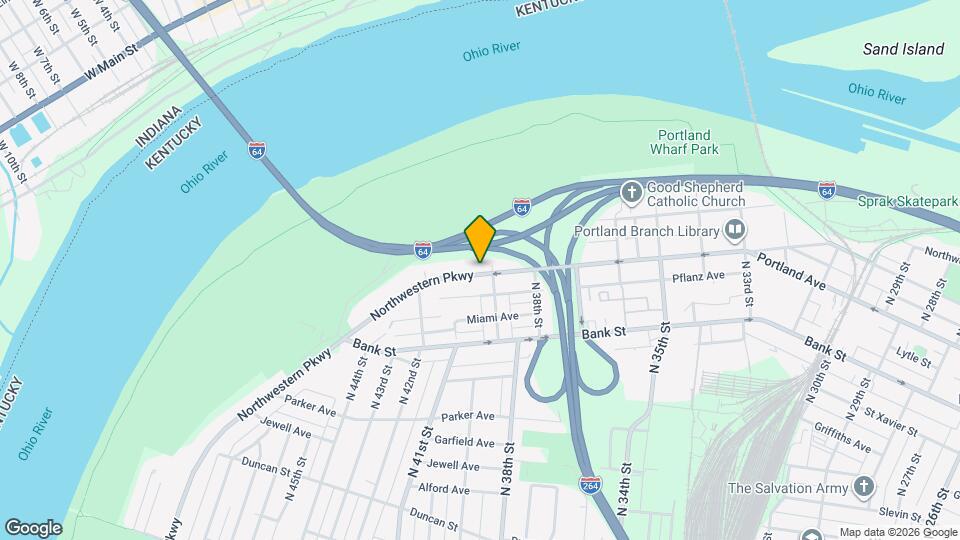 3907 Northwestern Pkwy Map and Location Details