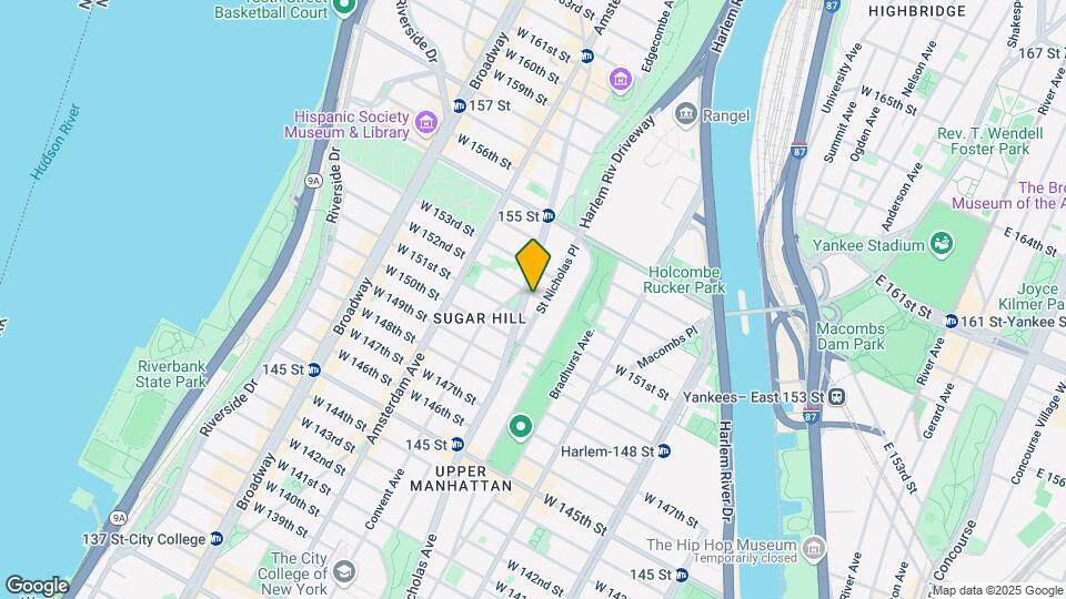 400 W 152nd St Map and Location Details