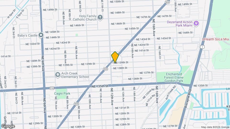 1230 NE 139th St Map and Location Details