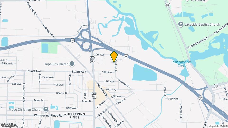 2517 Cardinal St Map and Location Details