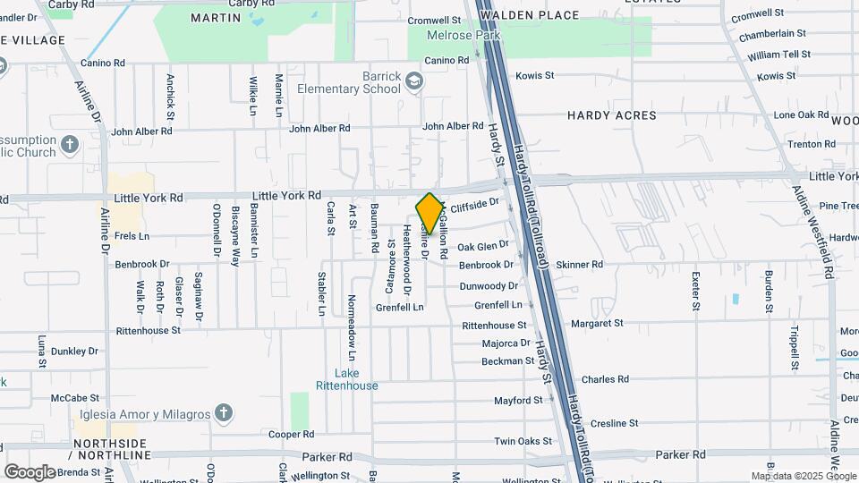 11514 Courtshire Dr Map and Location Details
