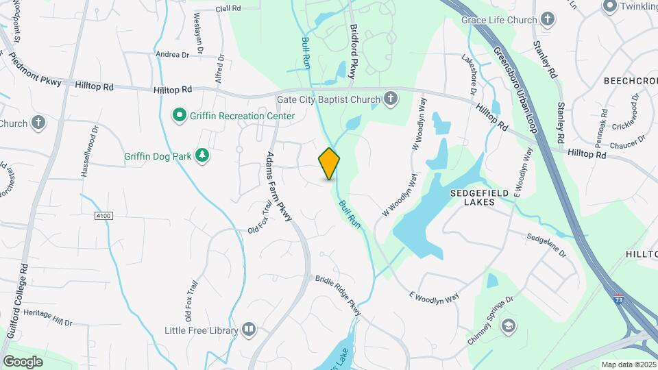 1511 Groveland Trail Map and Location Details